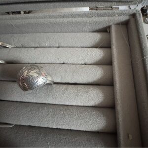 Intricate 925 sterling Silver Ring chunky